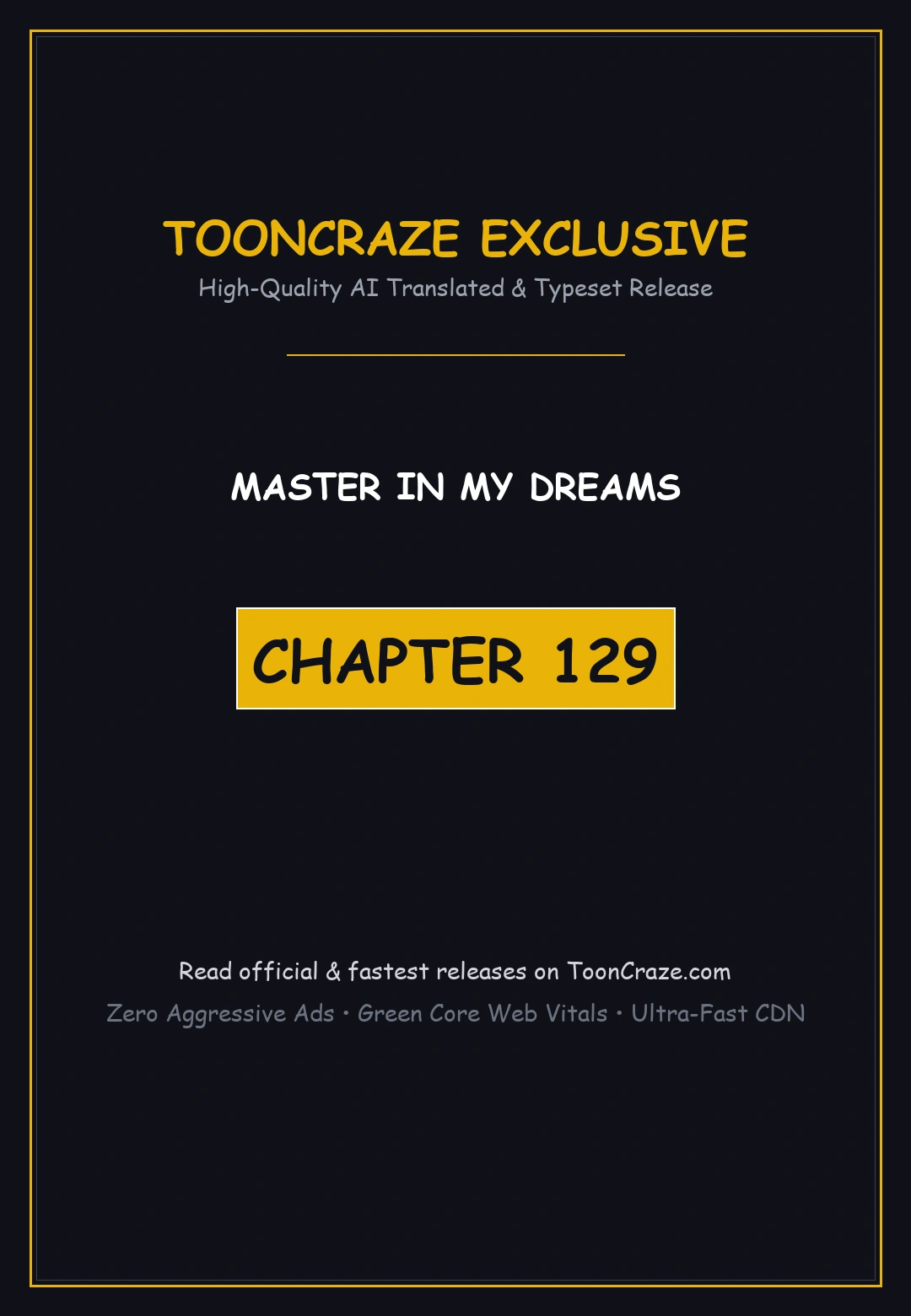 Master In My Dreams Chapter 129 - Page 1