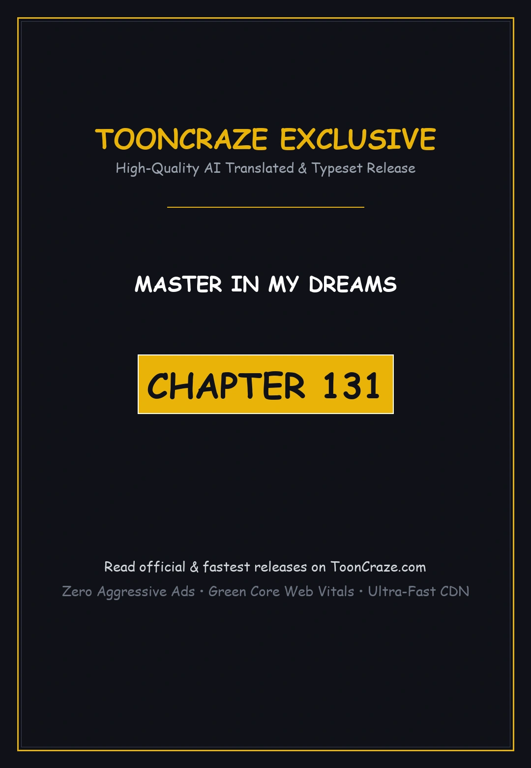 Master In My Dreams Chapter 131 - Page 1
