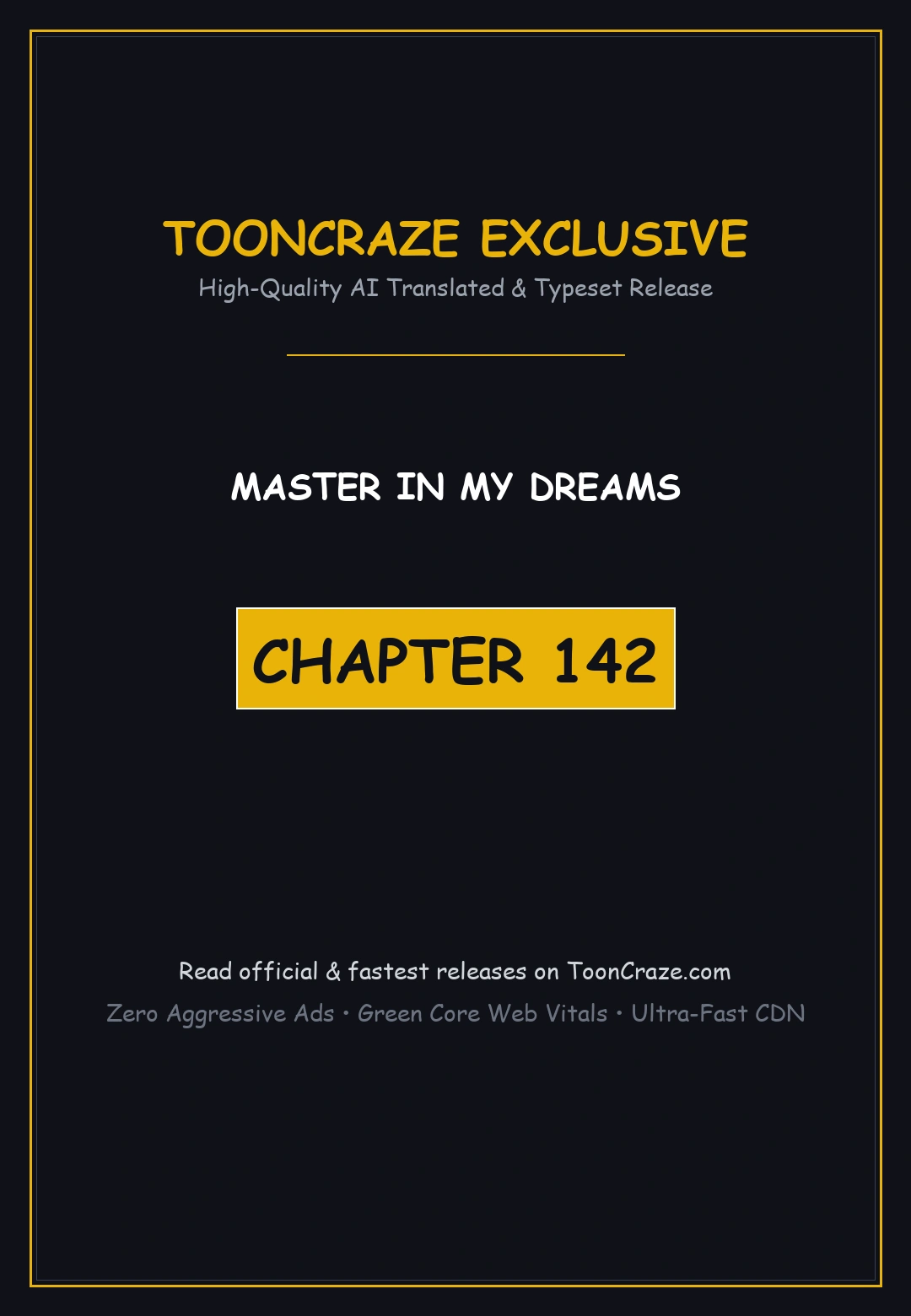 Master In My Dreams Chapter 142 - Page 1