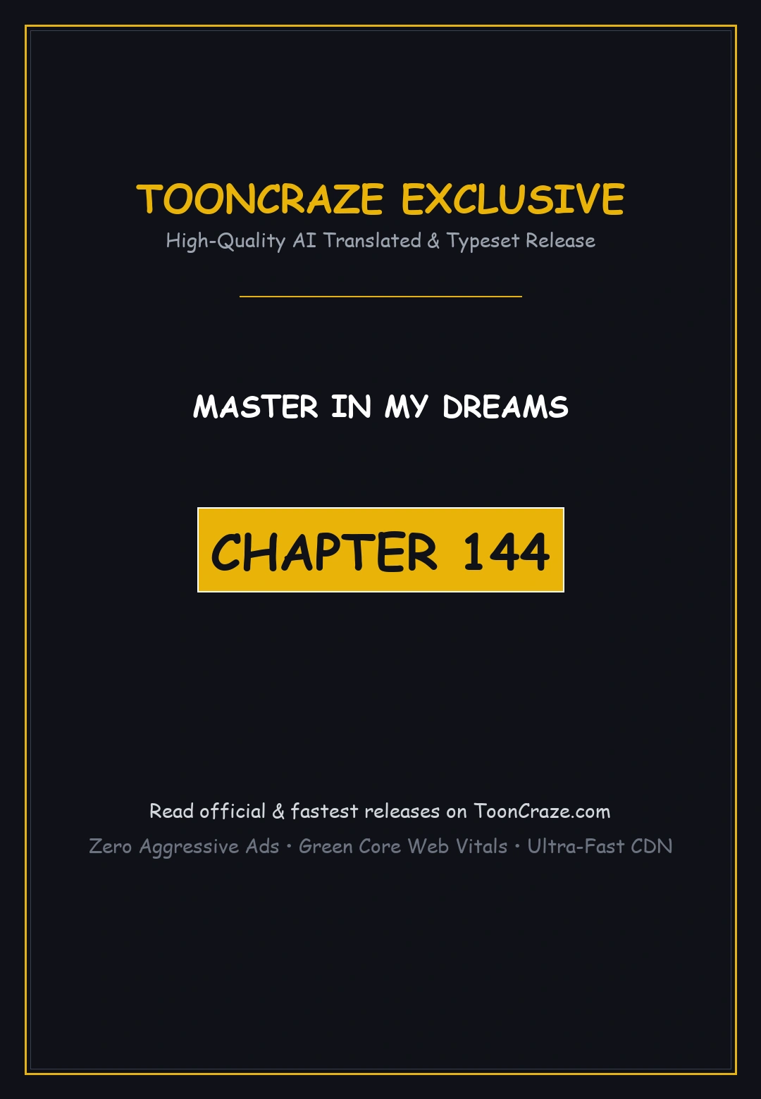 Master In My Dreams Chapter 144 - Page 1