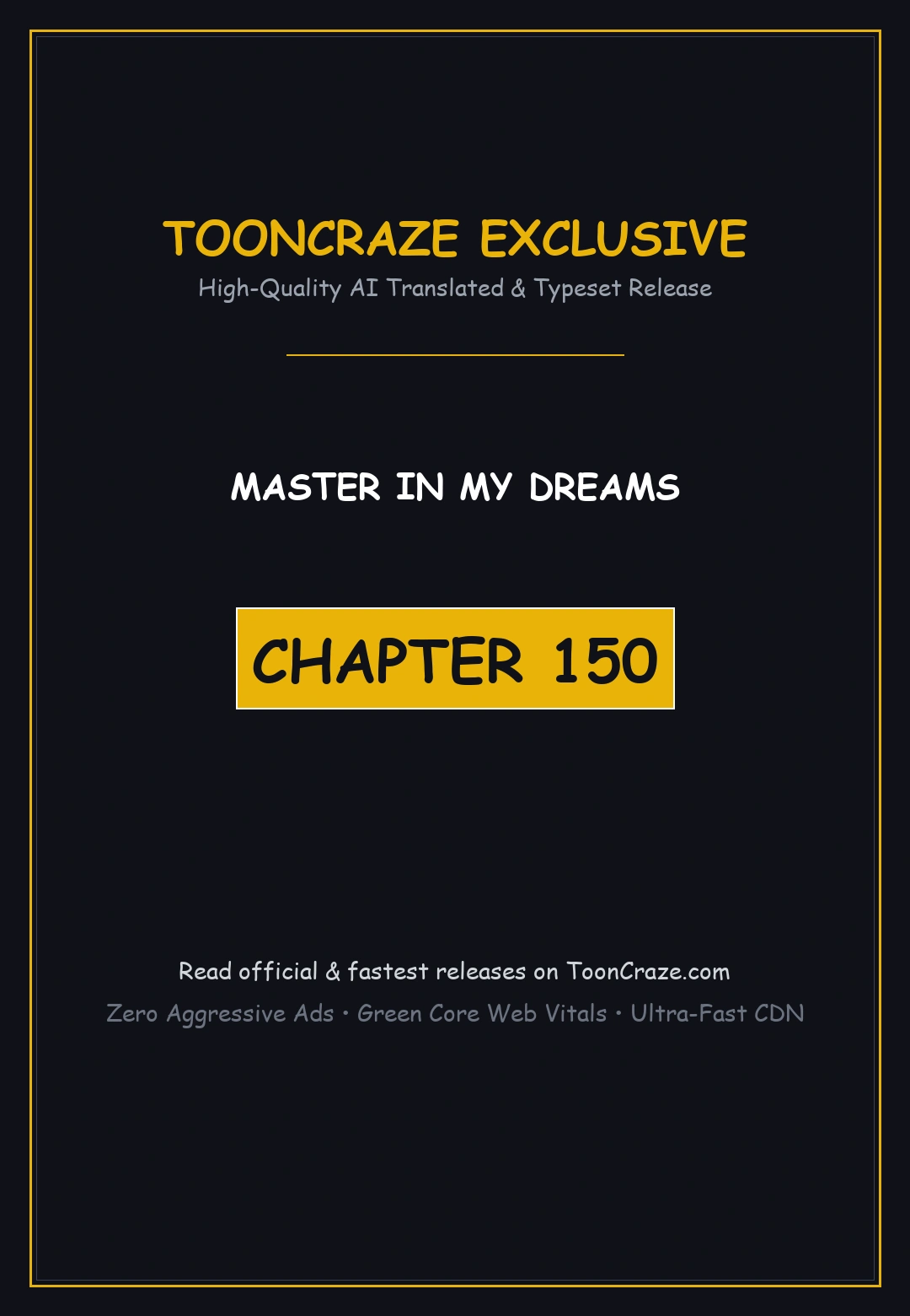 Master In My Dreams Chapter 150 - Page 1