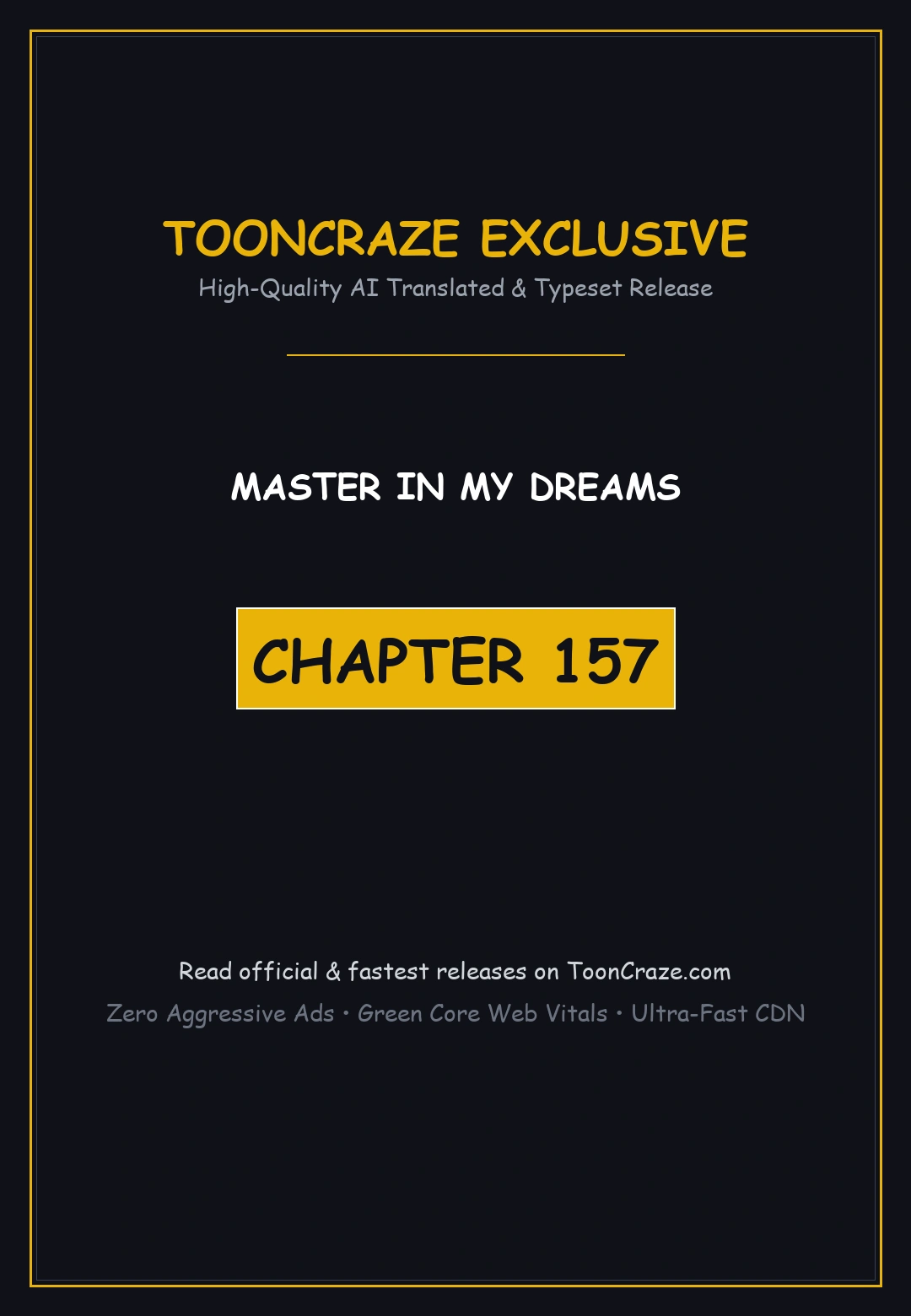 Master In My Dreams Chapter 157 - Page 1