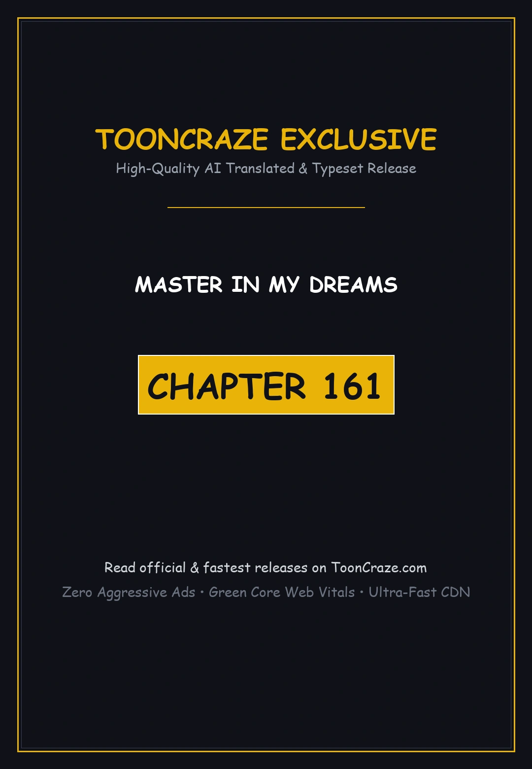 Master In My Dreams Chapter 161 - Page 1