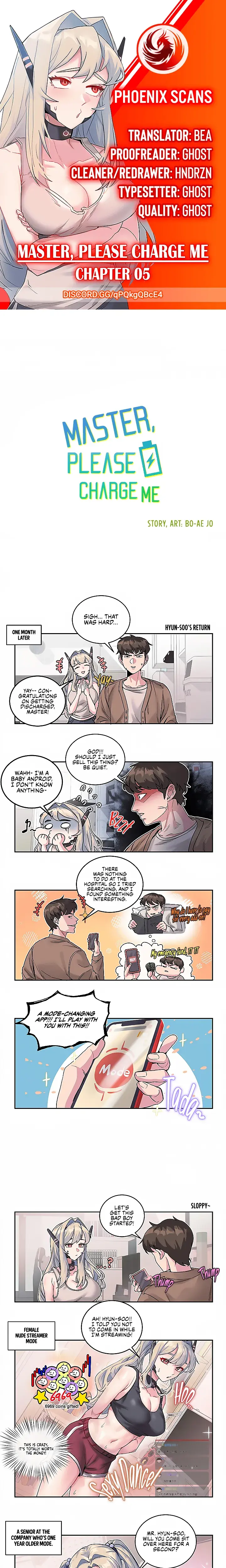 Master Please Charge Me Chapter 5 - Page 1