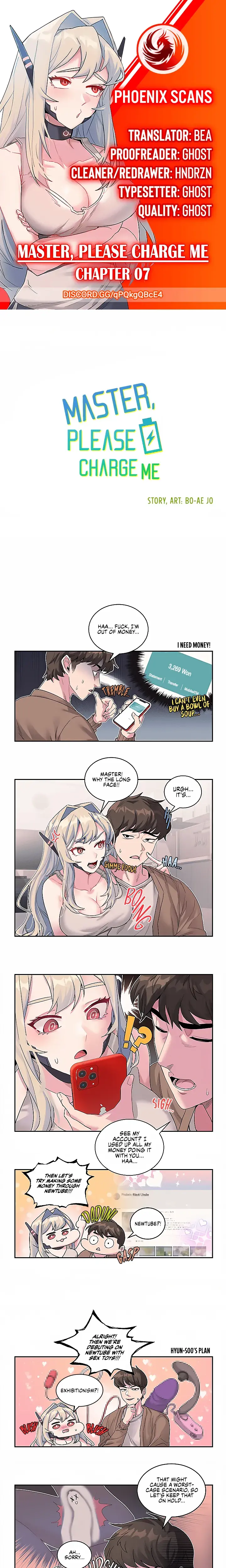 Master Please Charge Me Chapter 7 - Page 1