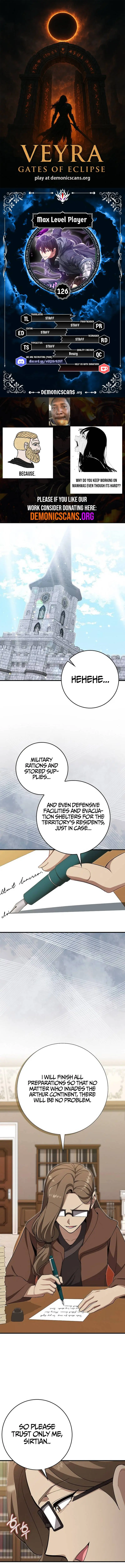 Max Level Player Chapter 126 - Page 1