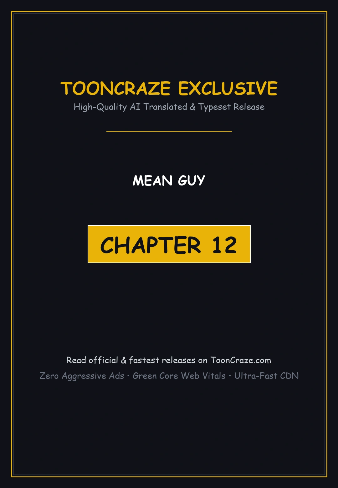 Mean Guy Chapter 12 - Page 1