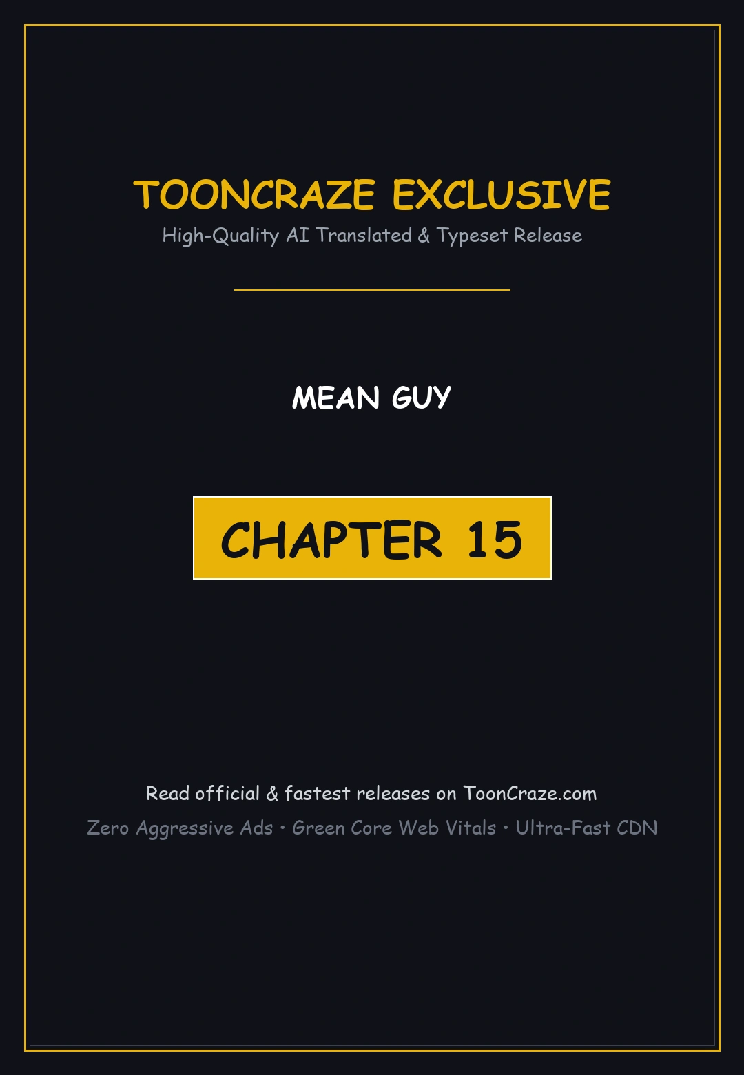 Mean Guy Chapter 15 - Page 1