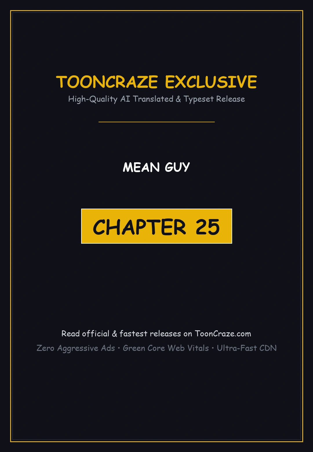 Mean Guy Chapter 25 - Page 1