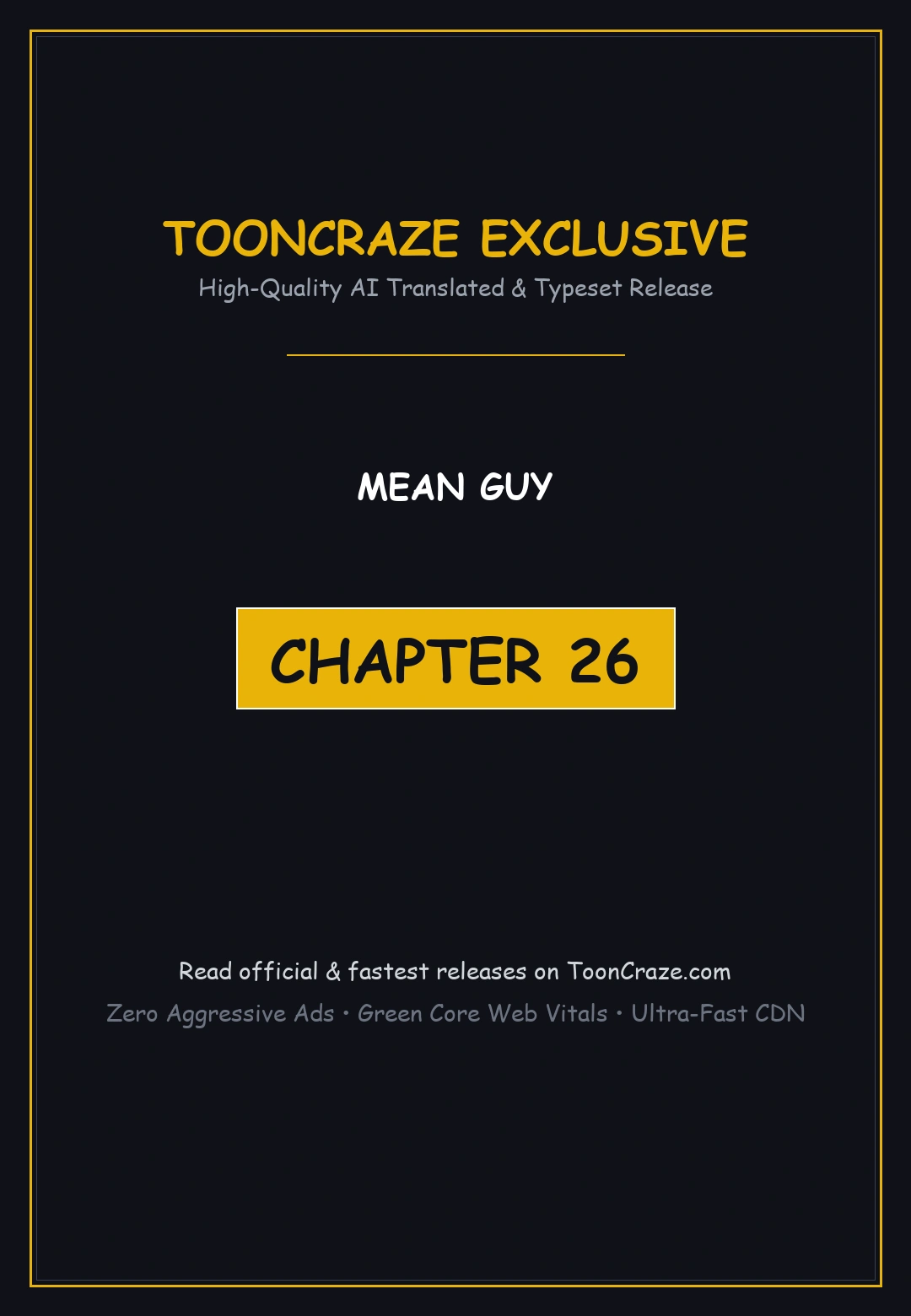 Mean Guy Chapter 26 - Page 1