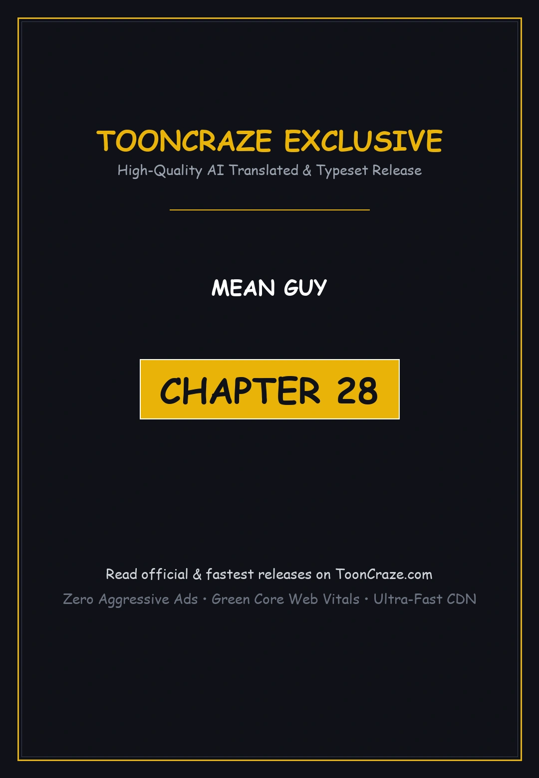 Mean Guy Chapter 28 - Page 1
