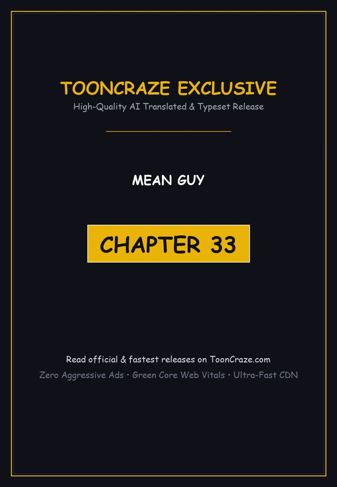 Mean Guy Chapter 33 - Page 1