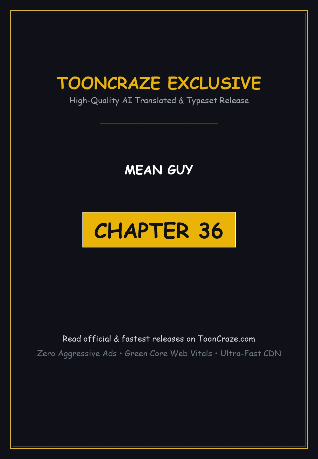 Mean Guy Chapter 36 - Page 1