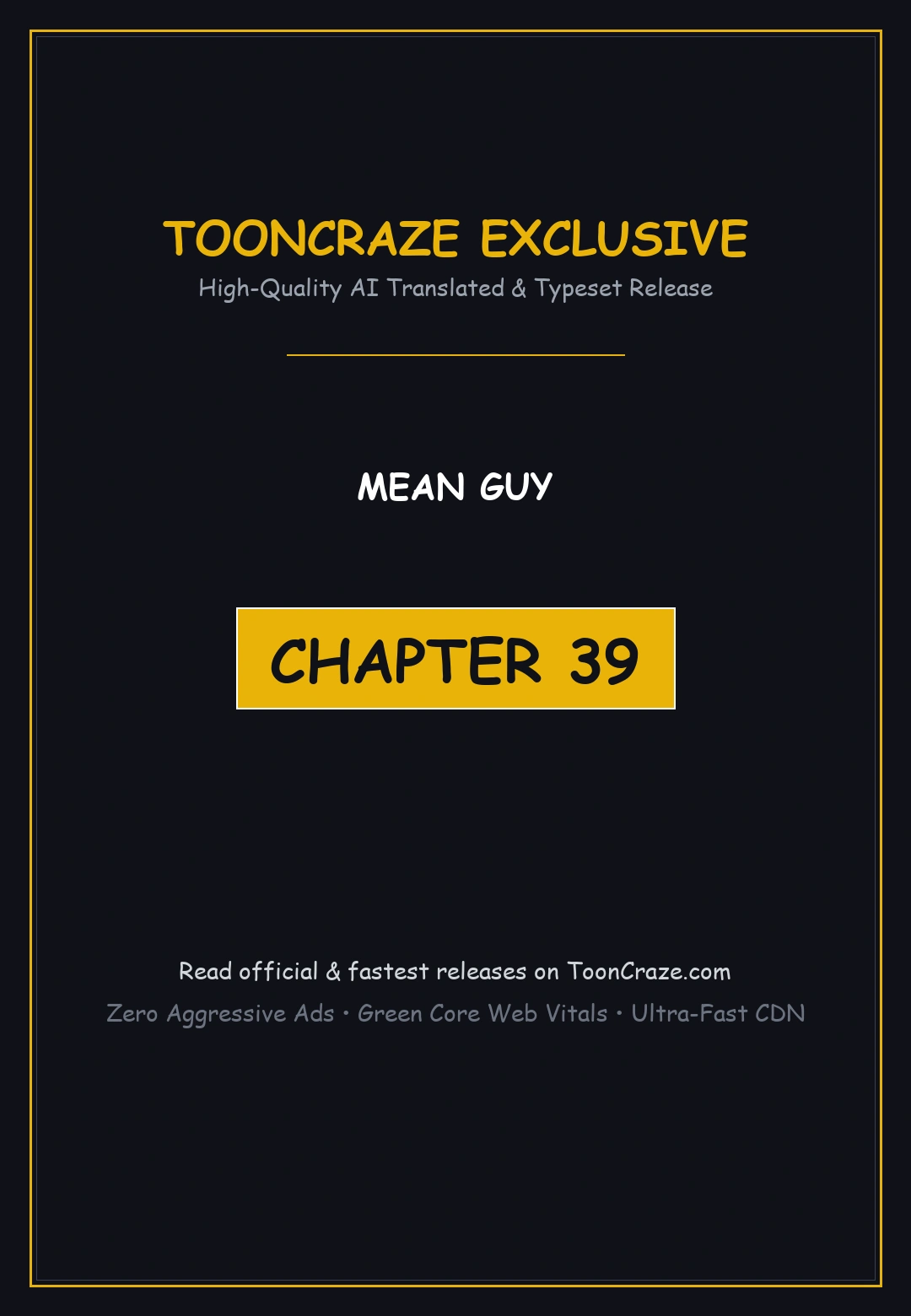 Mean Guy Chapter 39 - Page 1