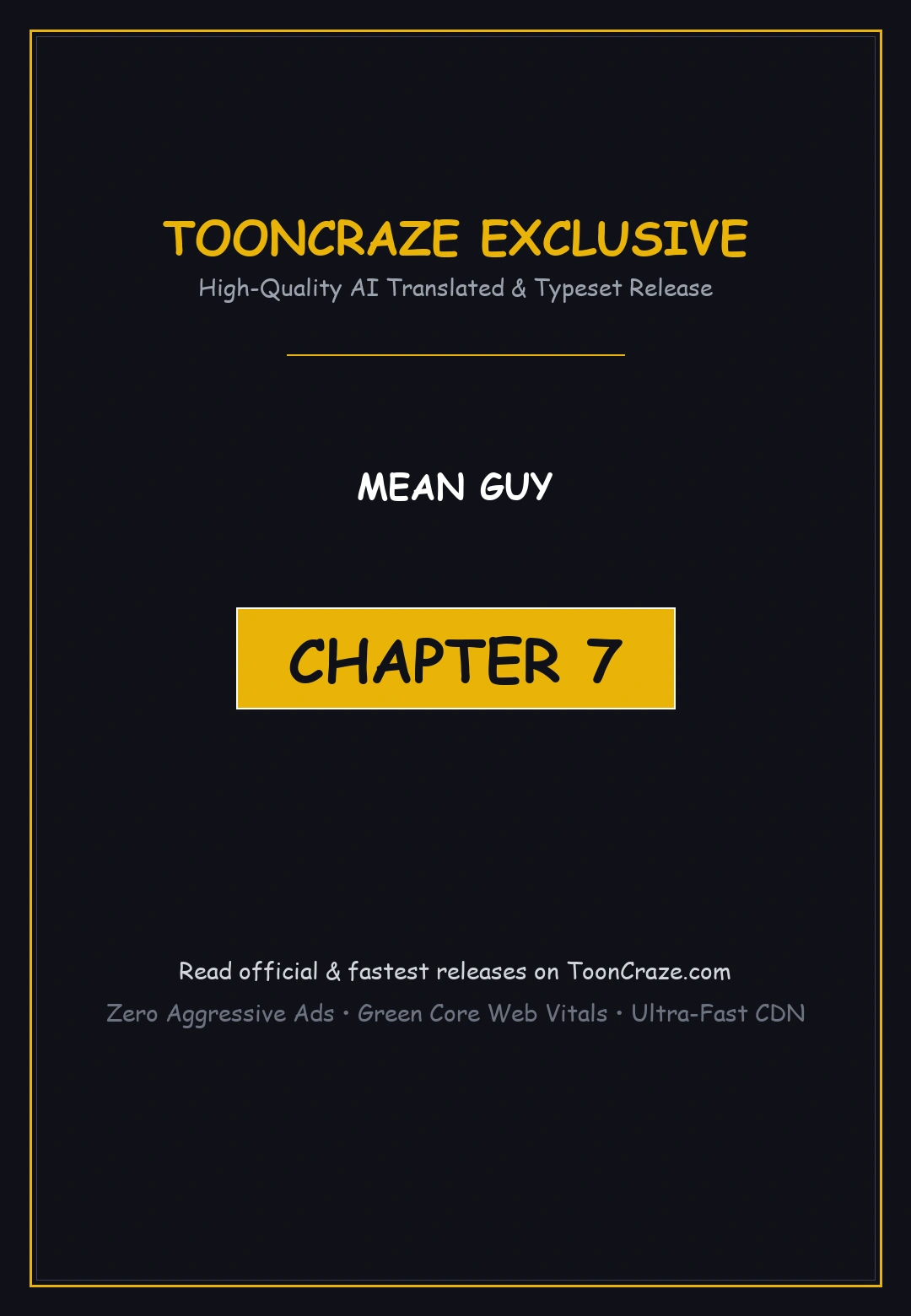 Mean Guy Chapter 7 - Page 1
