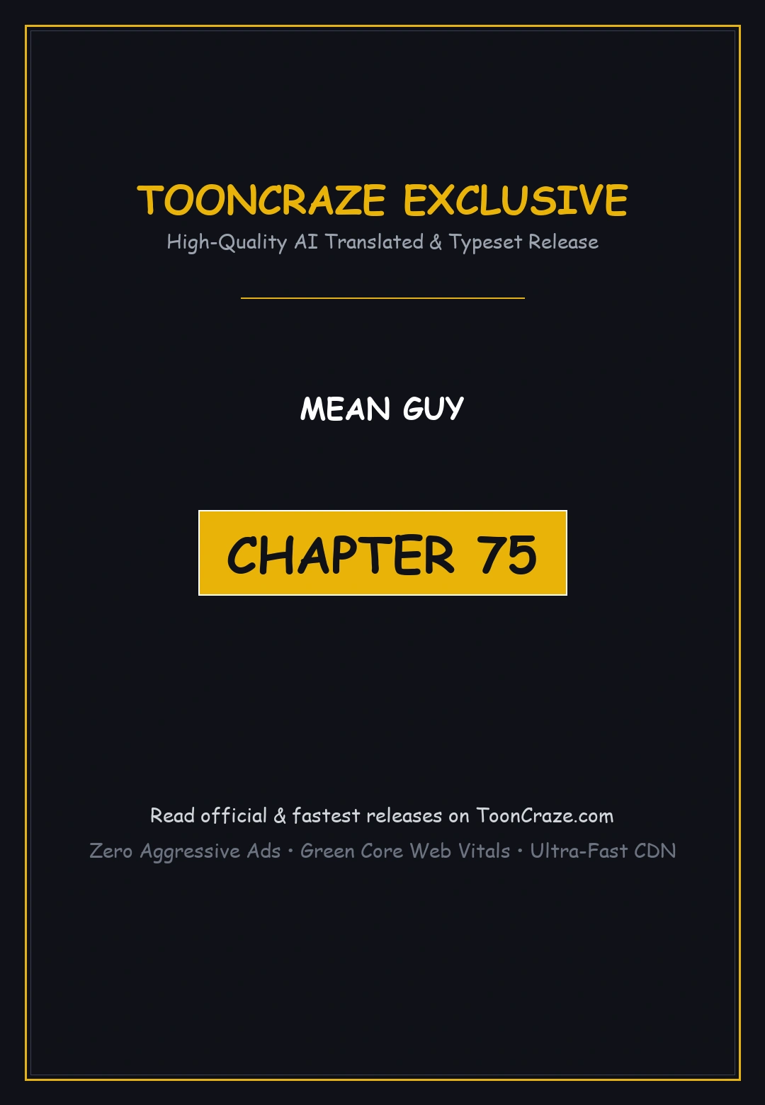Mean Guy Chapter 75 - Page 1