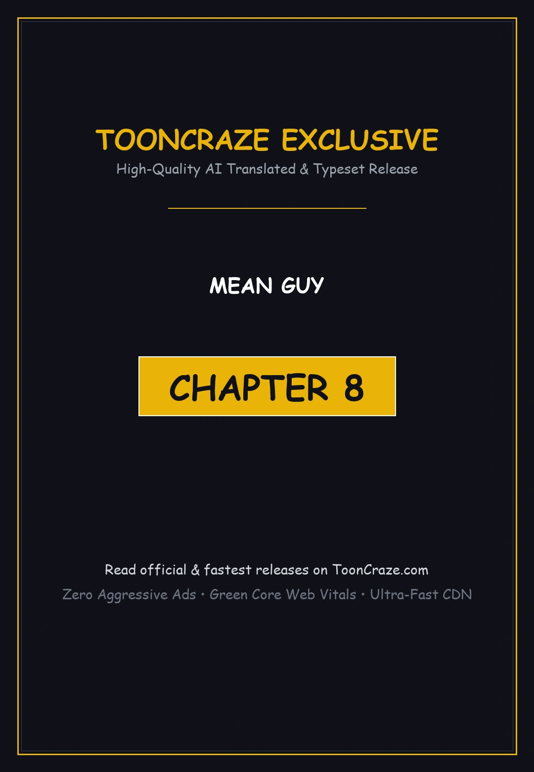 Mean Guy Chapter 8 - Page 1