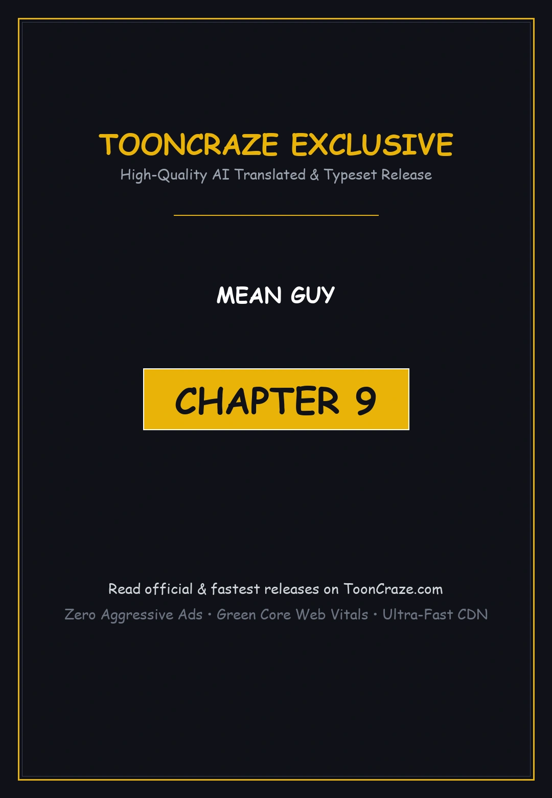 Mean Guy Chapter 9 - Page 1