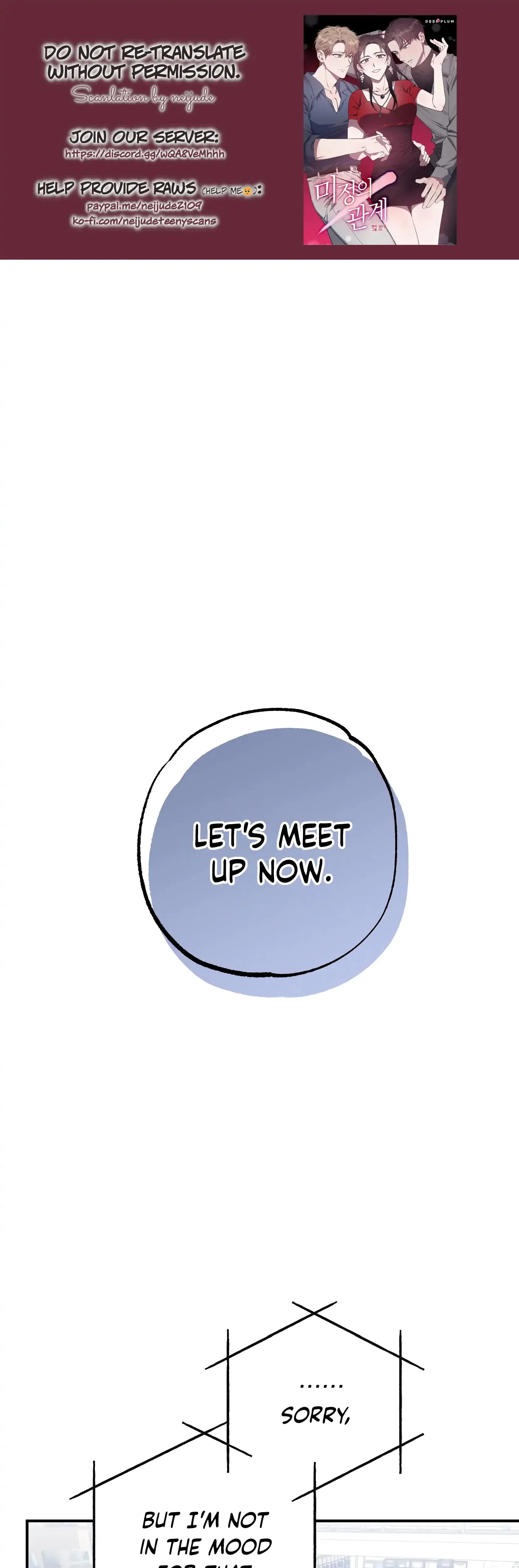 Mijeongs Relationships Chapter 15 - Page 1