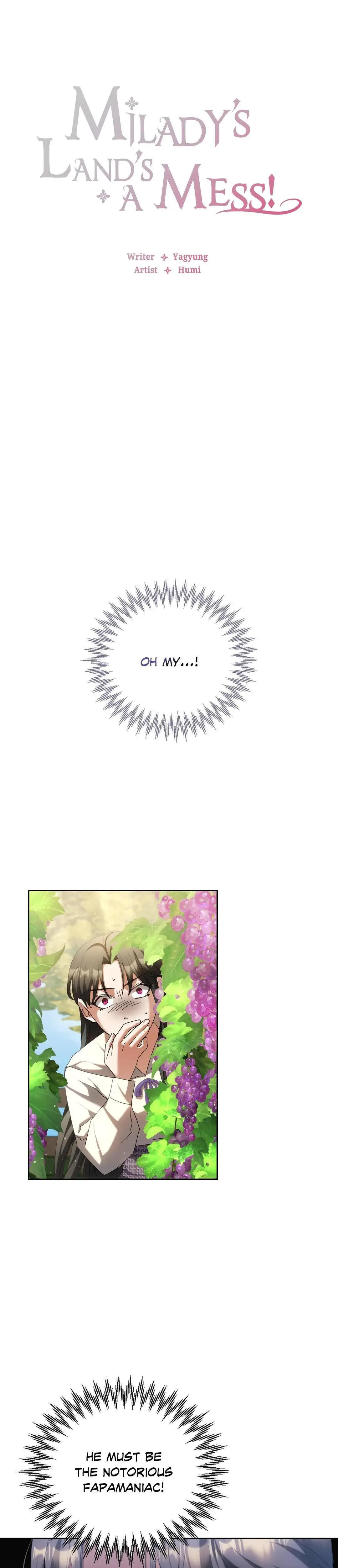 Miladys Lands A Mess Chapter 9 - Page 1