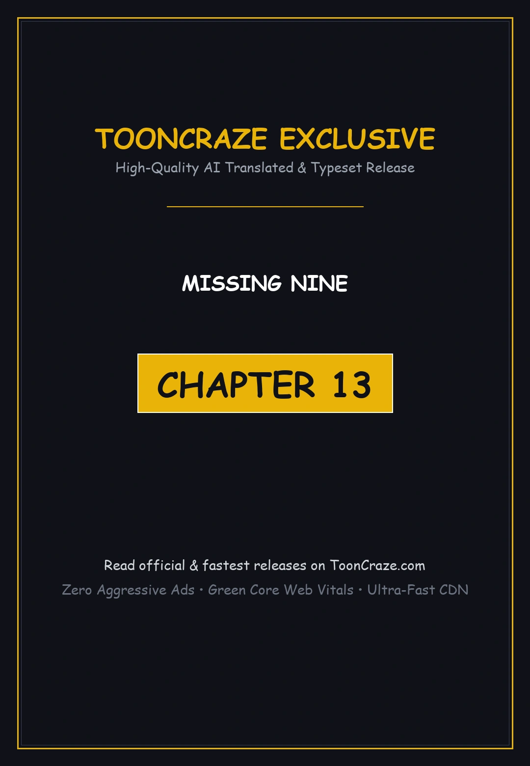 Missing Nine Chapter 13 - Page 1