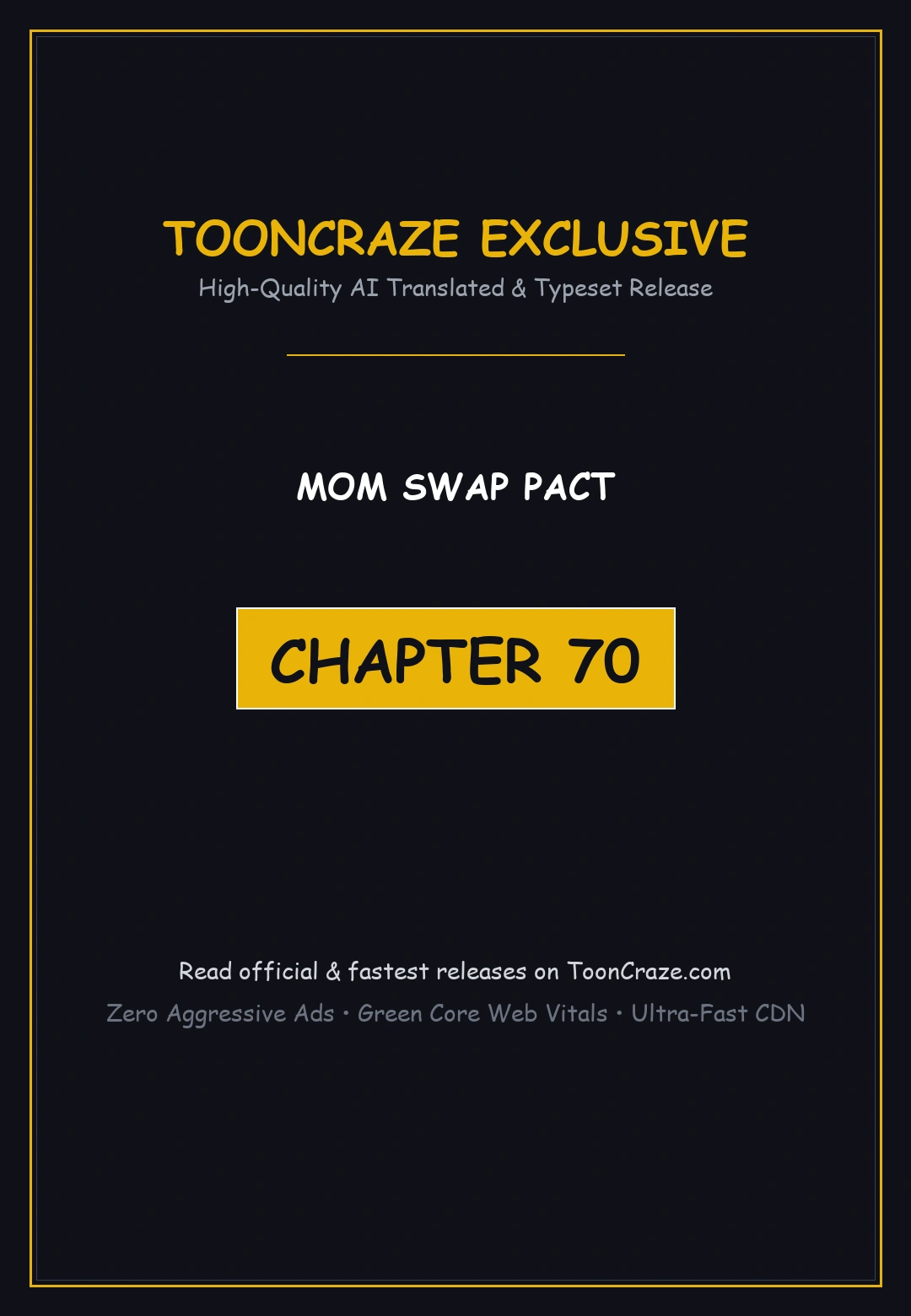 Mom Swap Pact Chapter 70 - Page 1