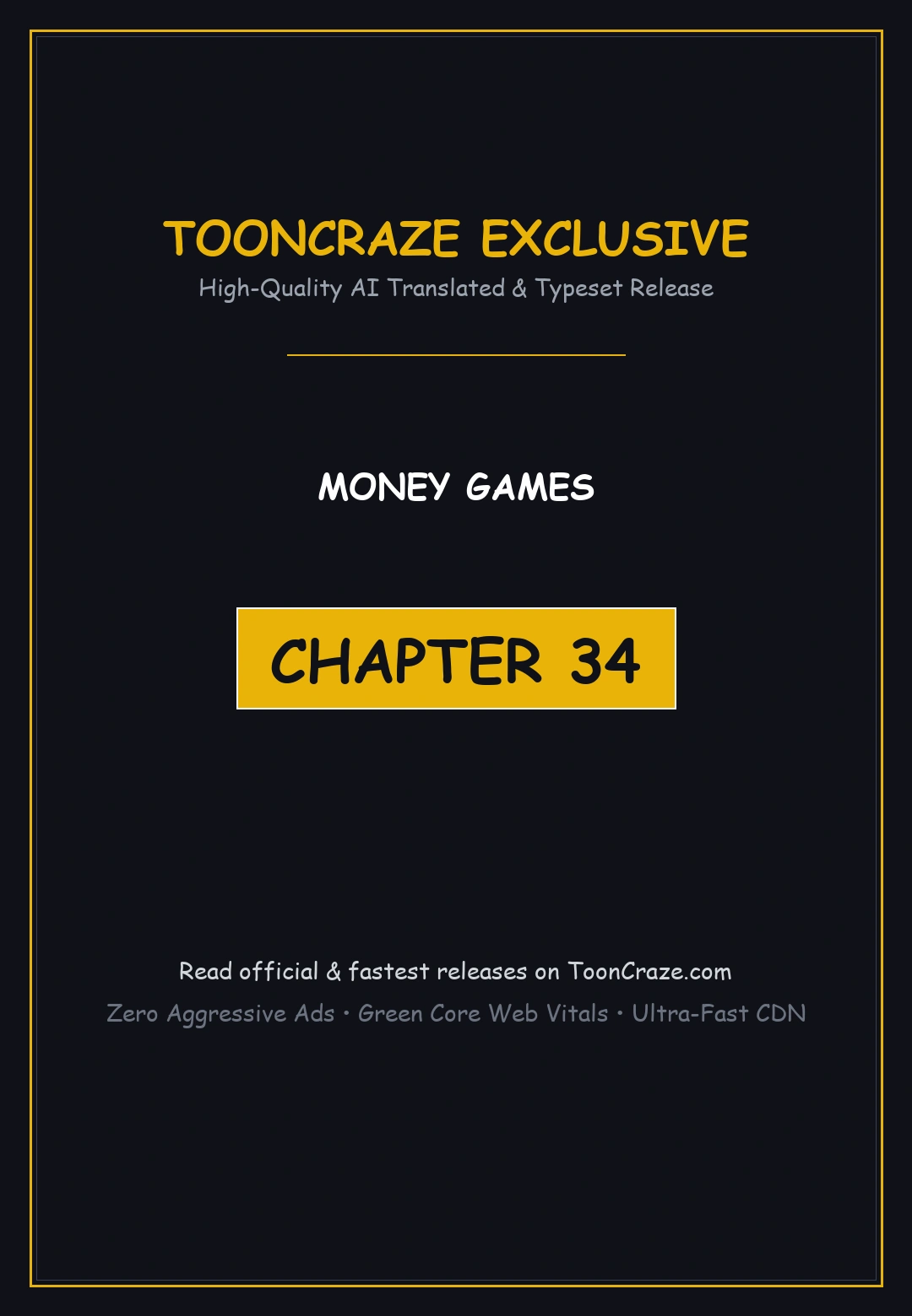 Money Games Chapter 34 - Page 1