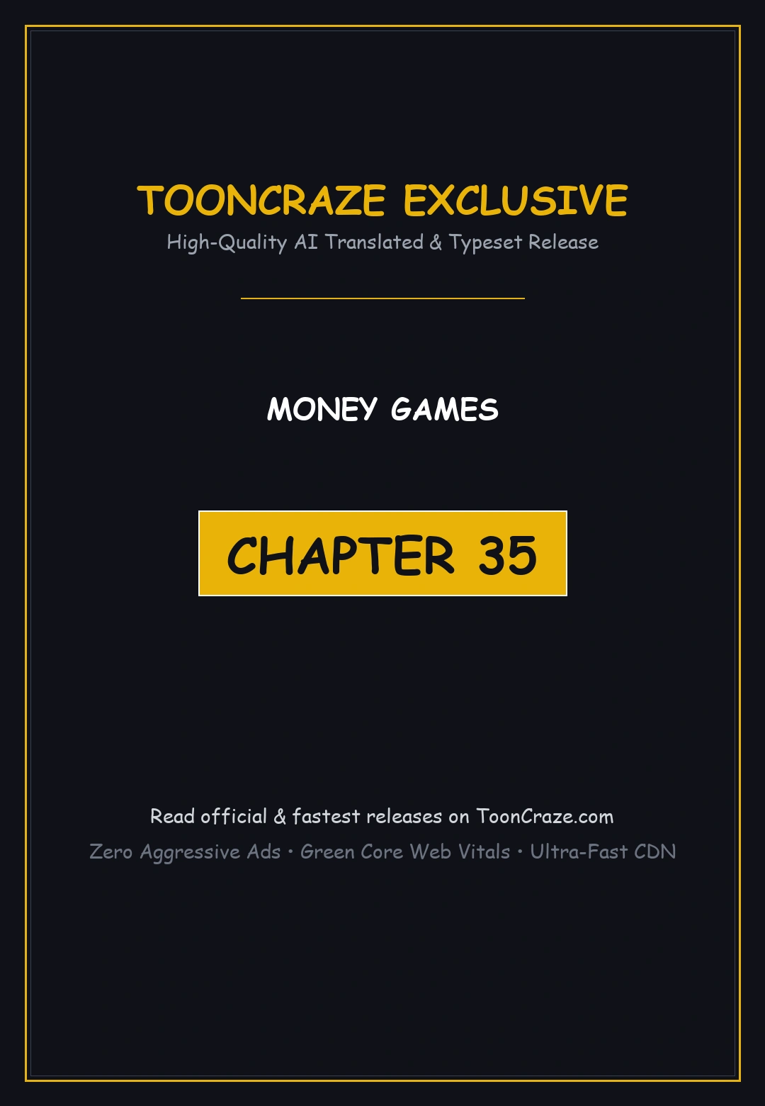 Money Games Chapter 35 - Page 1
