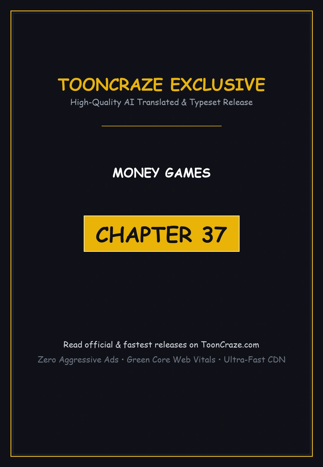 Money Games Chapter 37 - Page 1