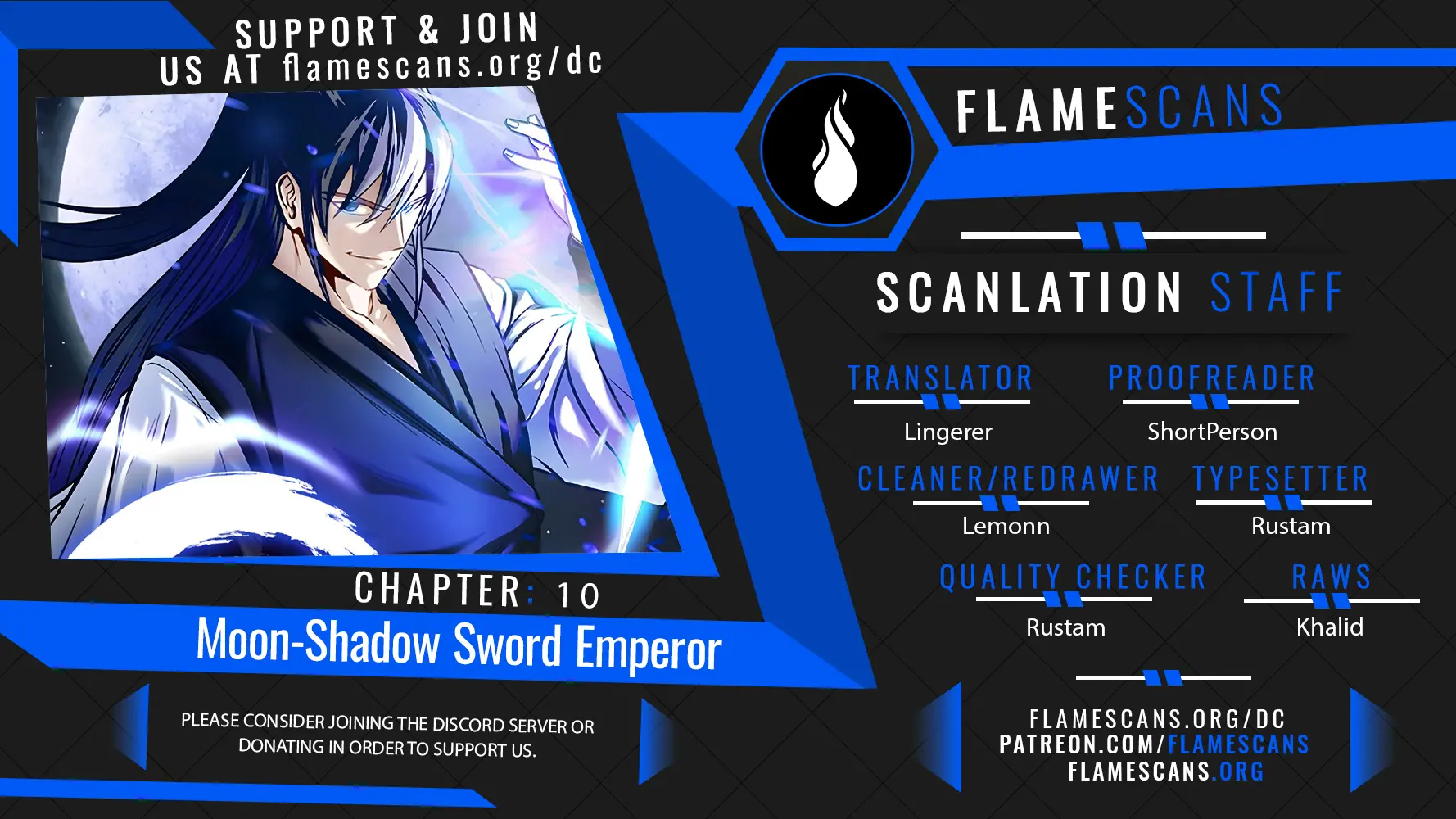 Moon Shadow Sword Emperor Chapter 10 - Page 1