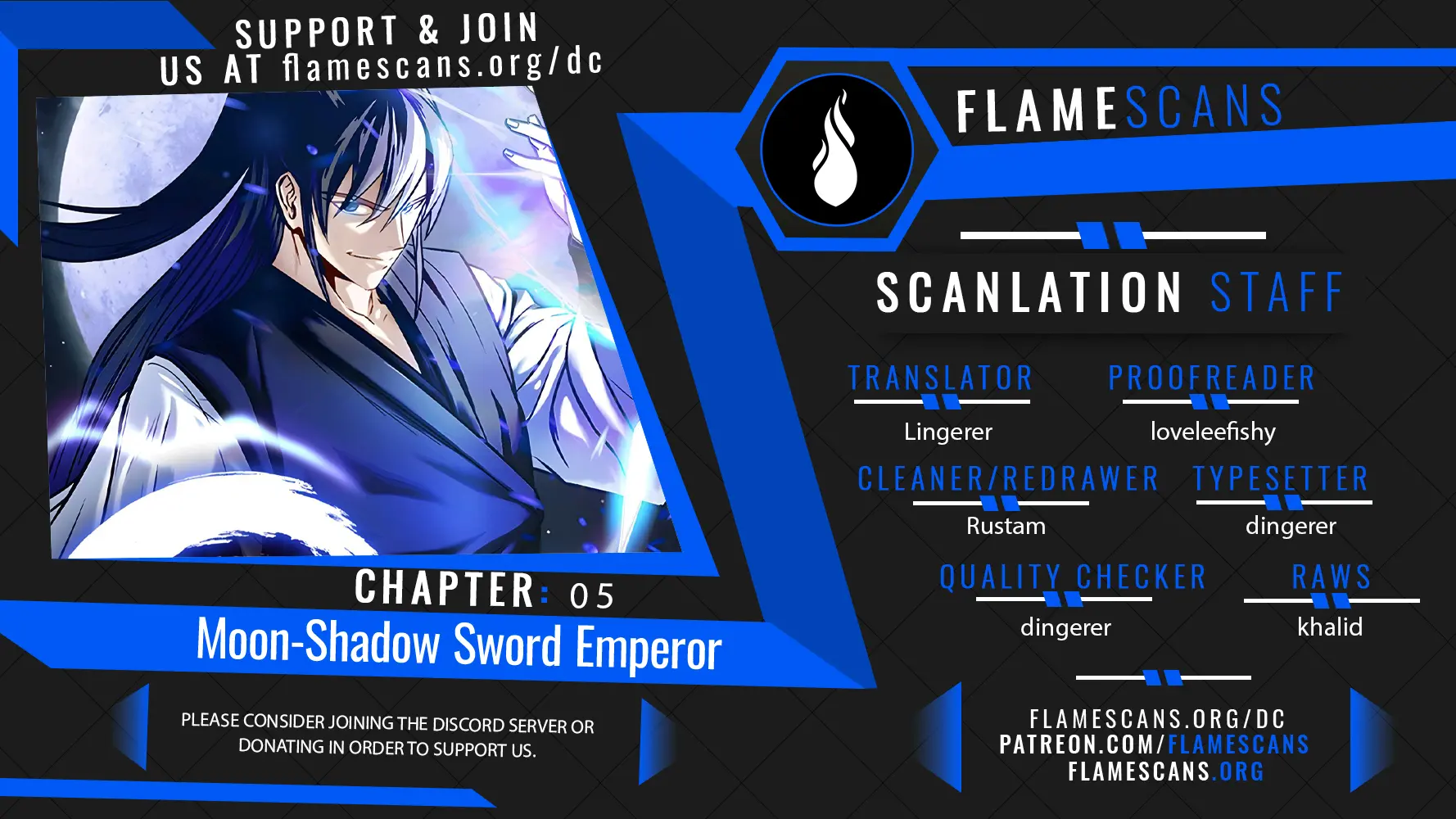 Moon Shadow Sword Emperor Chapter 5 - Page 1