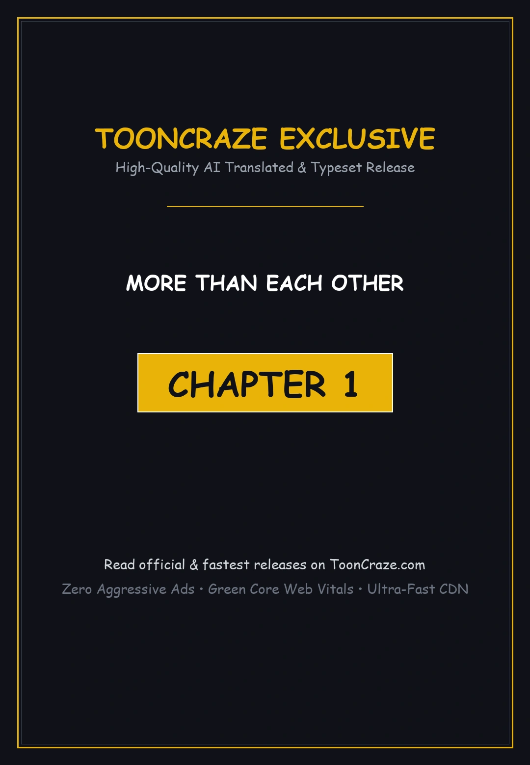 More Than Each Other Chapter 1 - Page 1