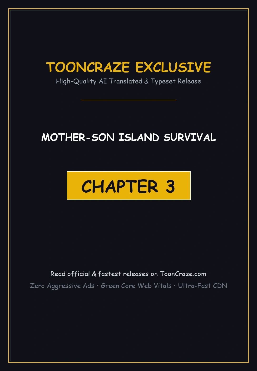 Mother Son Island Survival Chapter 3 - Page 1