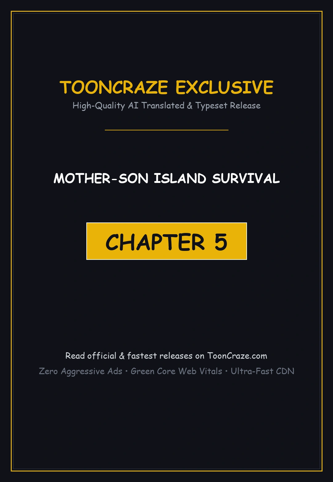 Mother Son Island Survival Chapter 5 - Page 1