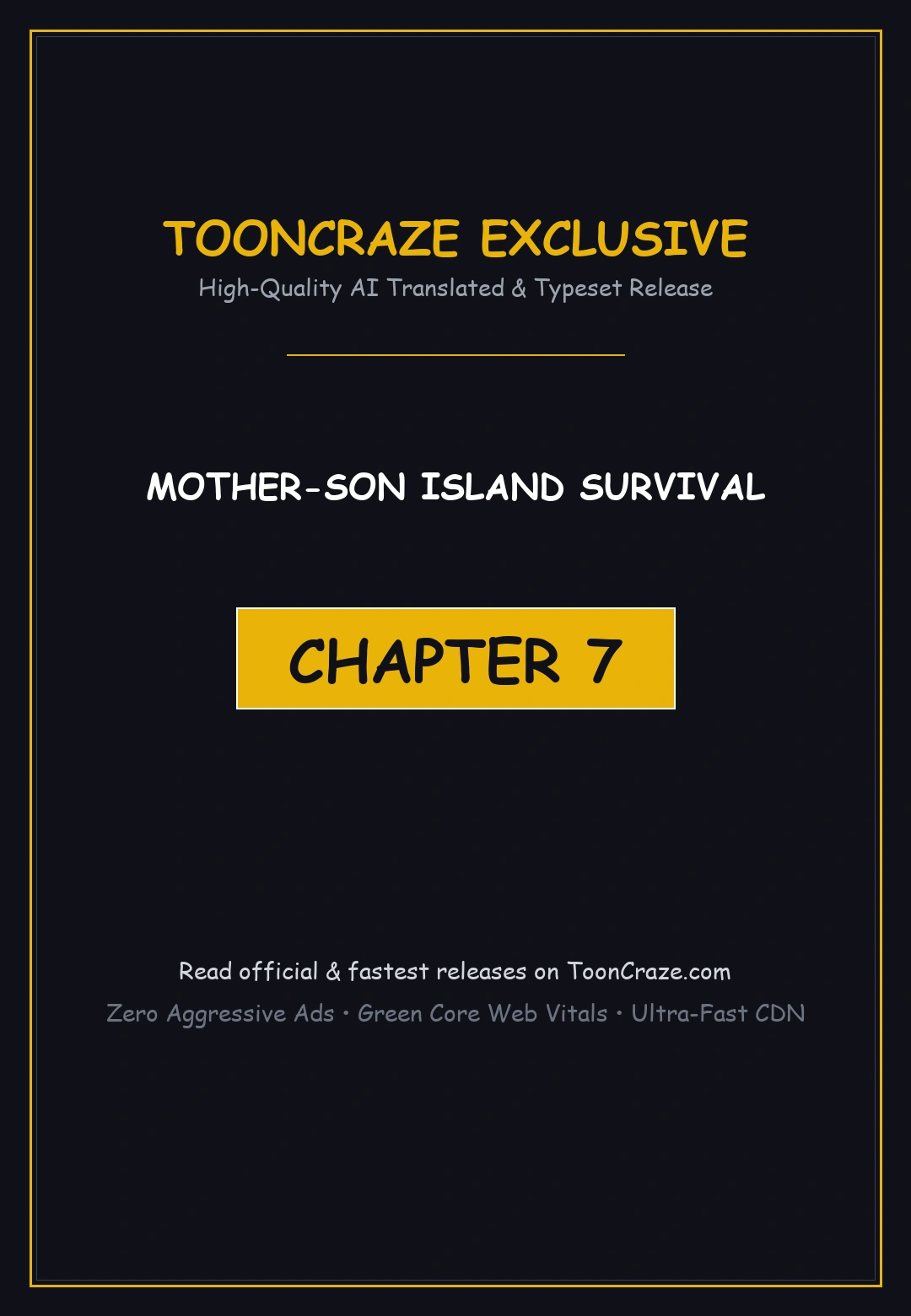 Mother Son Island Survival Chapter 7 - Page 1