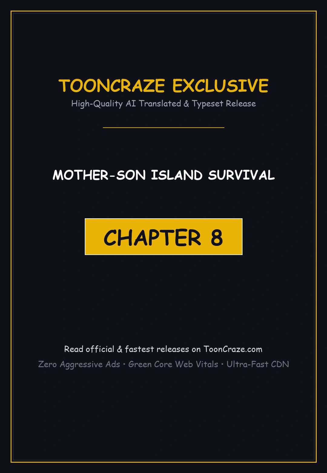Mother Son Island Survival Chapter 8 - Page 1