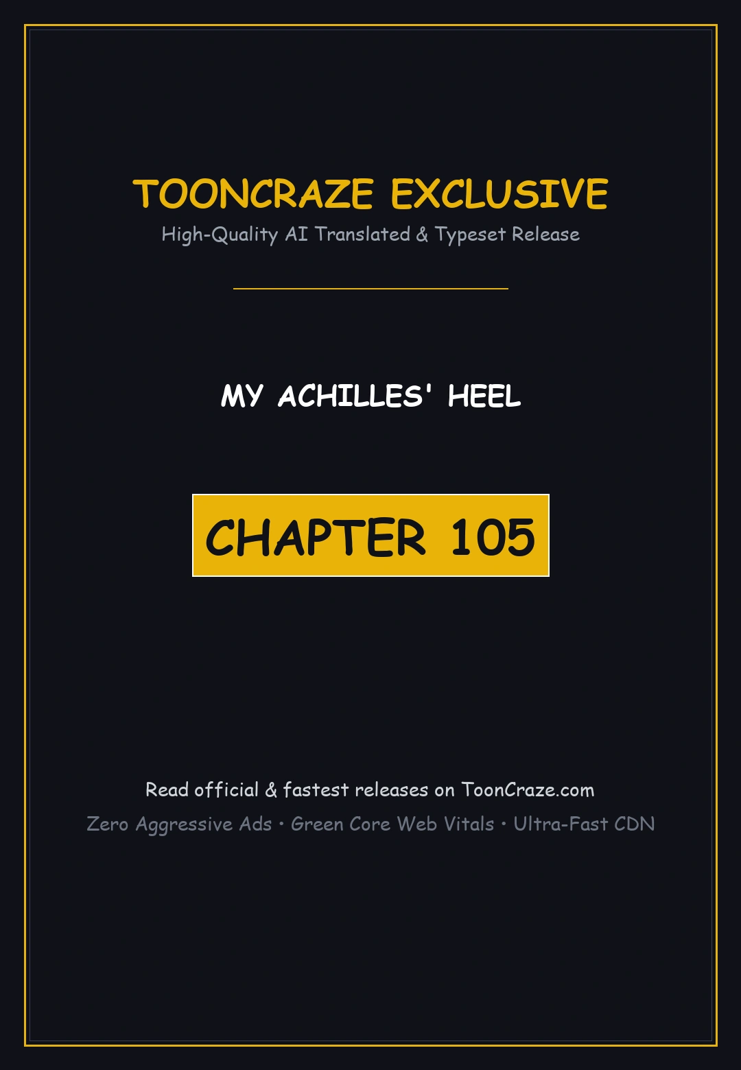 My Achilles Heel Chapter 105 - Page 1