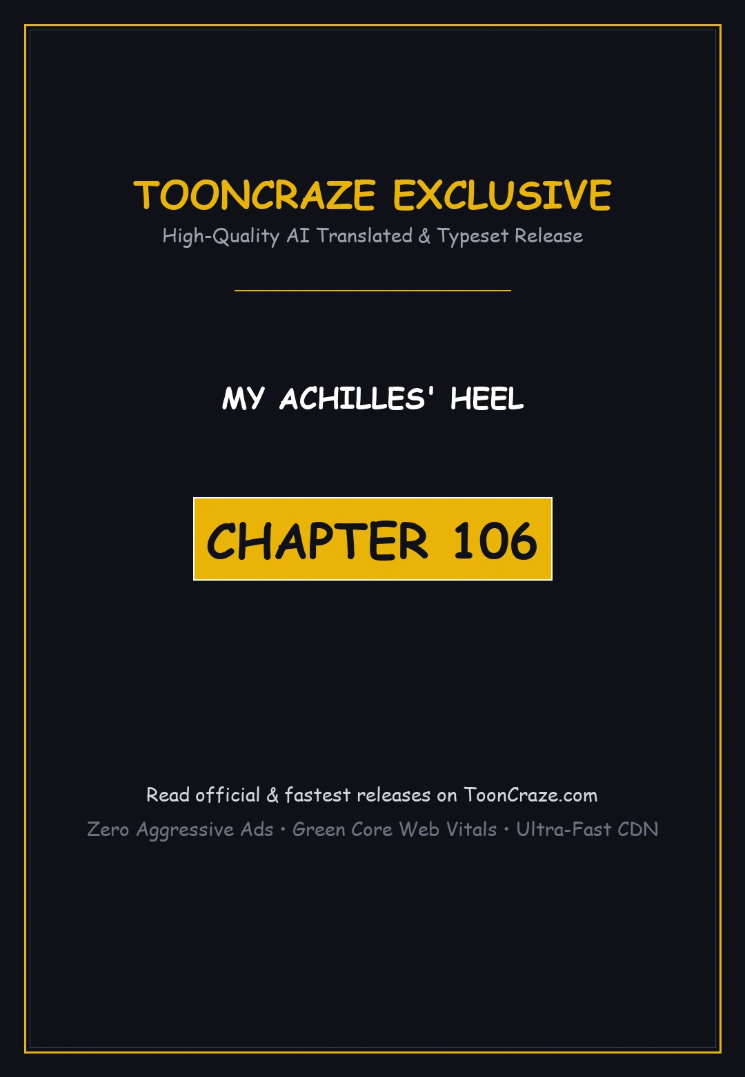 My Achilles Heel Chapter 106 - Page 1