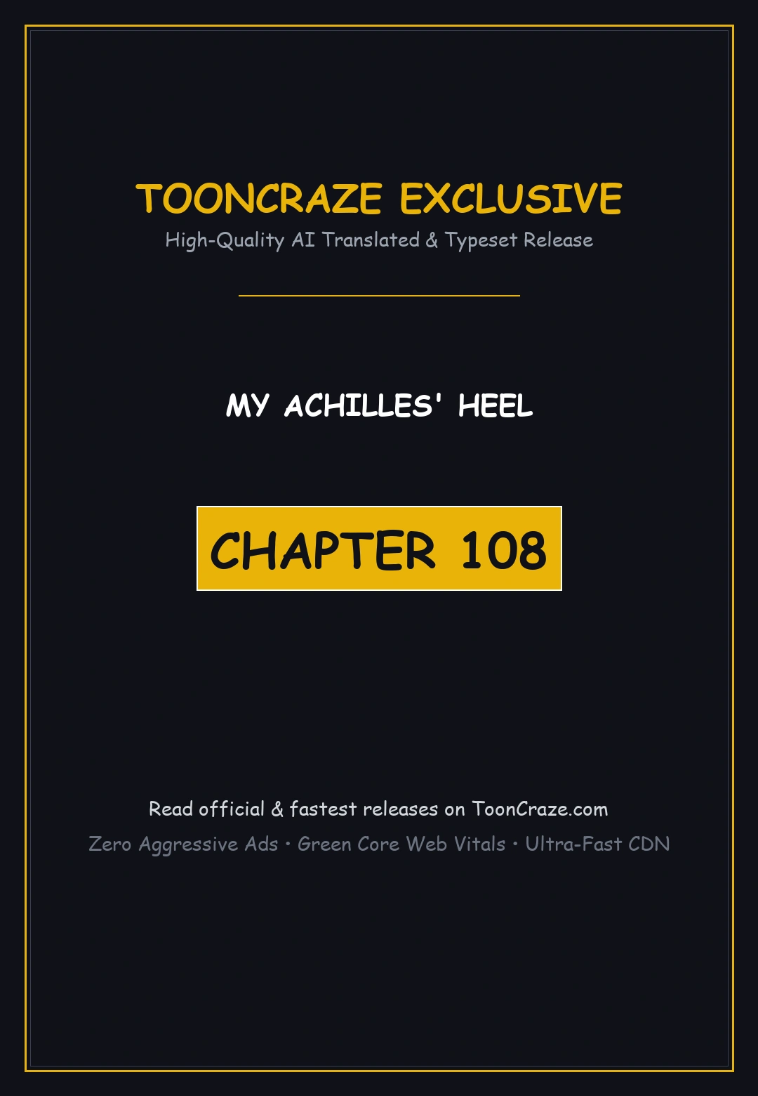 My Achilles Heel Chapter 108 - Page 1