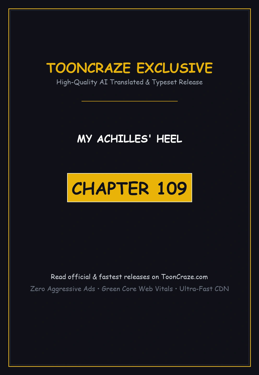 My Achilles Heel Chapter 109 - Page 1