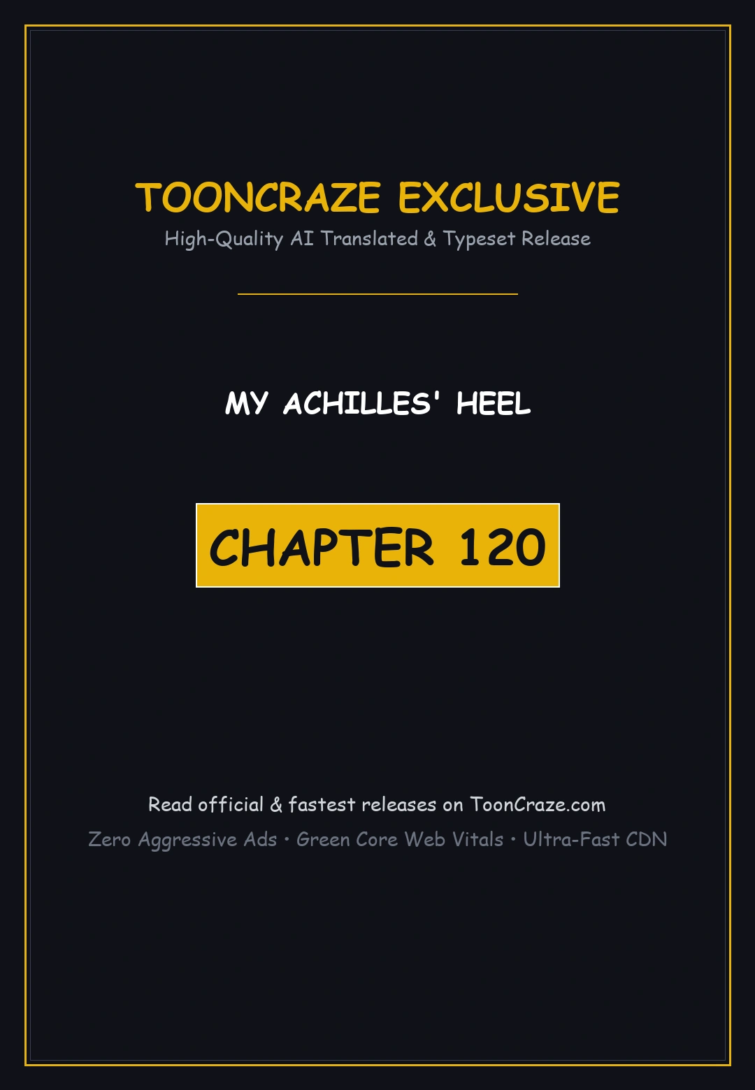 My Achilles Heel Chapter 120 - Page 1