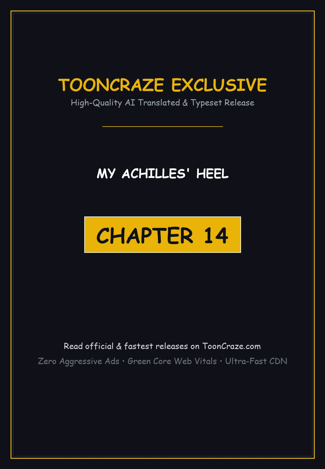 My Achilles Heel Chapter 14 - Page 1