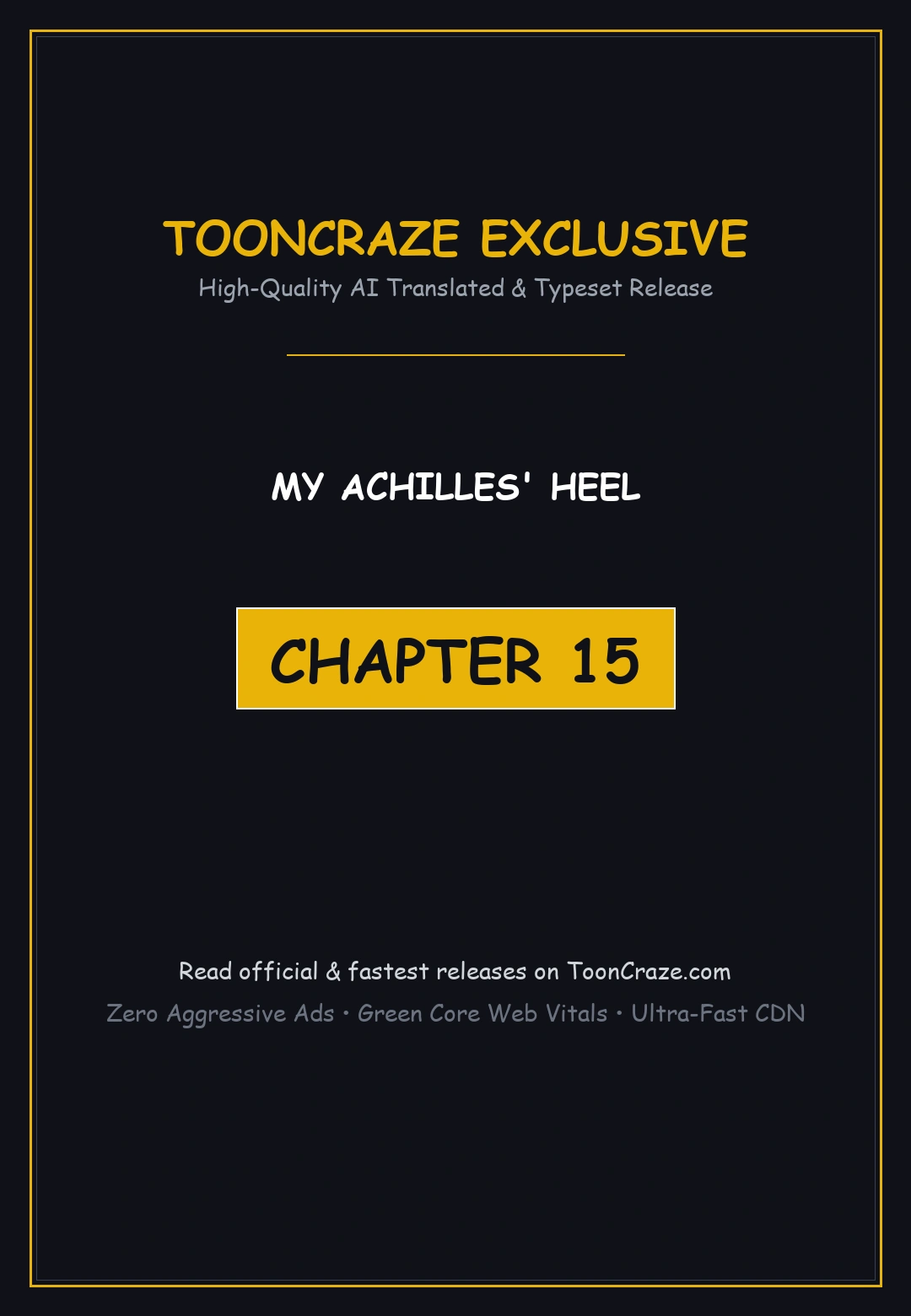 My Achilles Heel Chapter 15 - Page 1