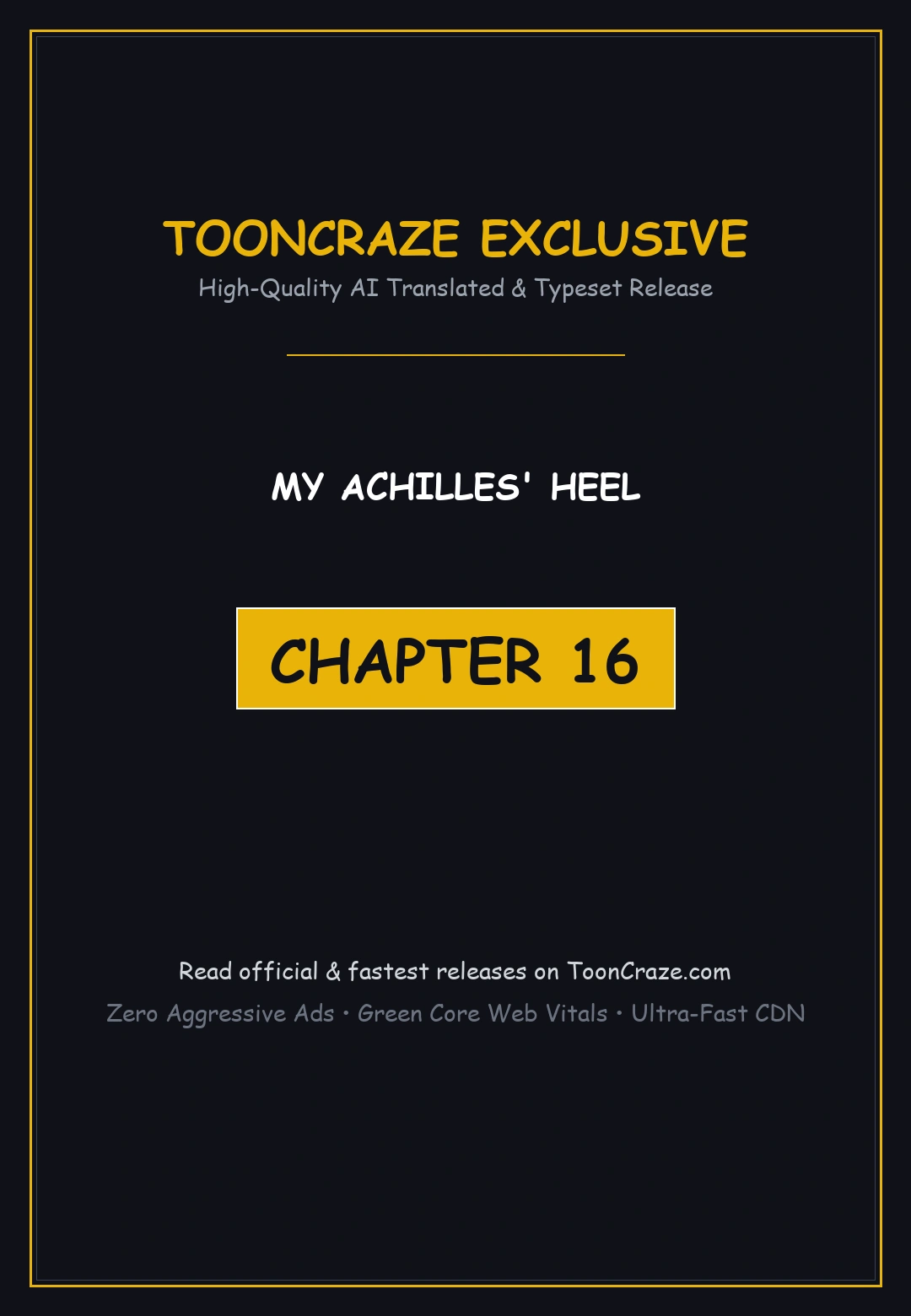 My Achilles Heel Chapter 16 - Page 1