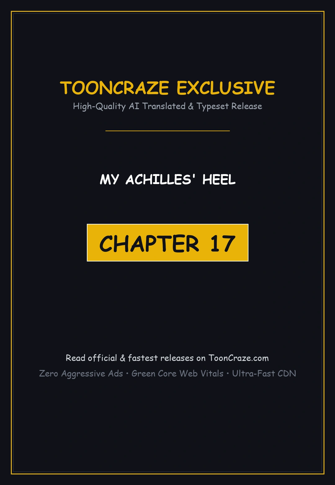 My Achilles Heel Chapter 17 - Page 1