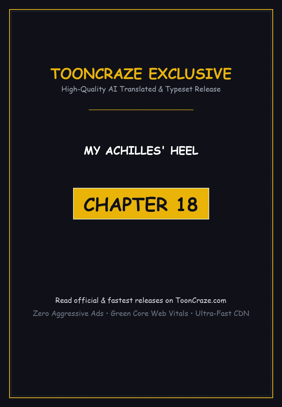 My Achilles Heel Chapter 18 - Page 1