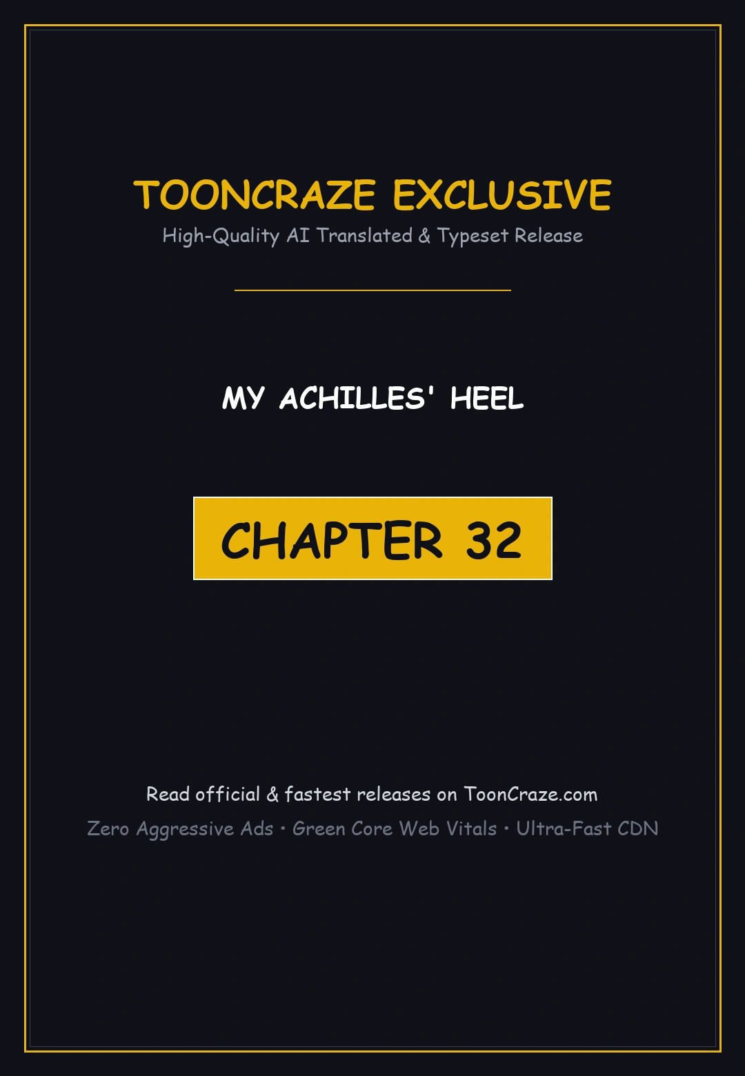 My Achilles Heel Chapter 32 - Page 1