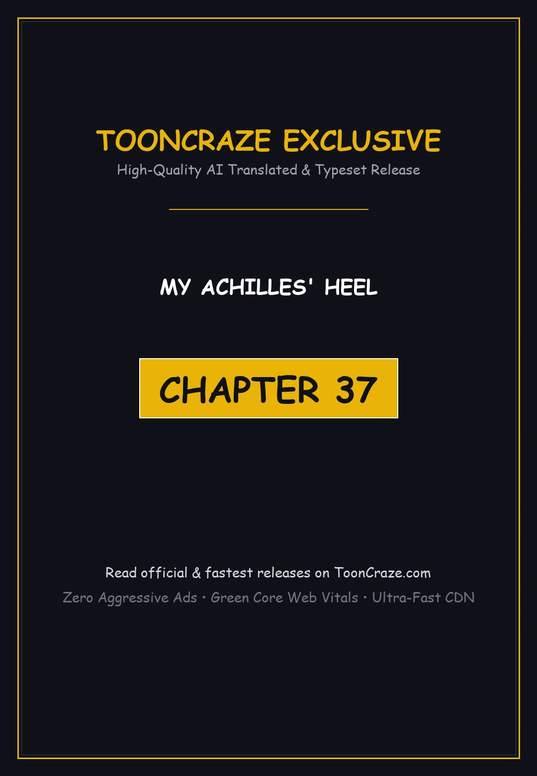 My Achilles Heel Chapter 37 - Page 1