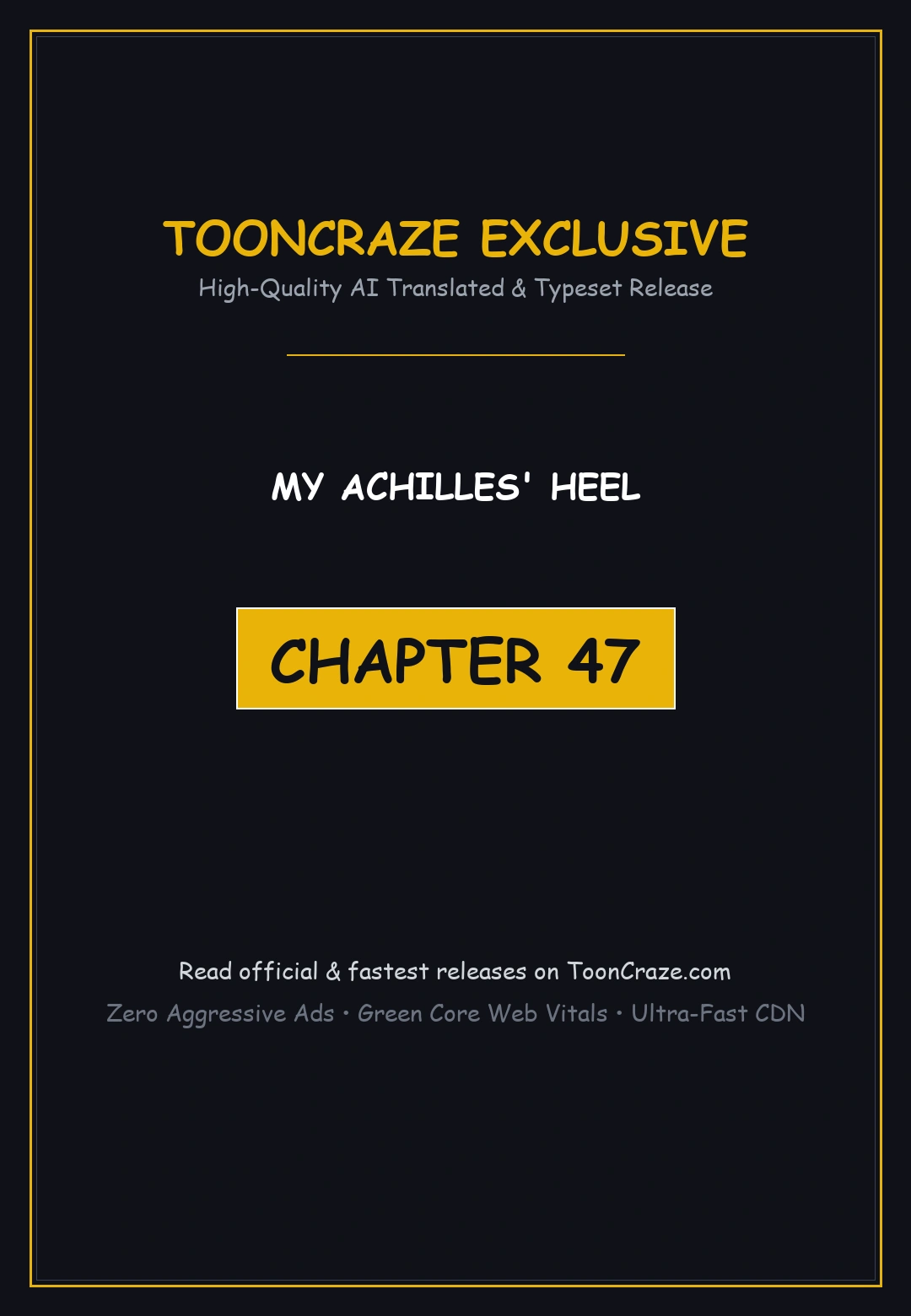 My Achilles Heel Chapter 47 - Page 1
