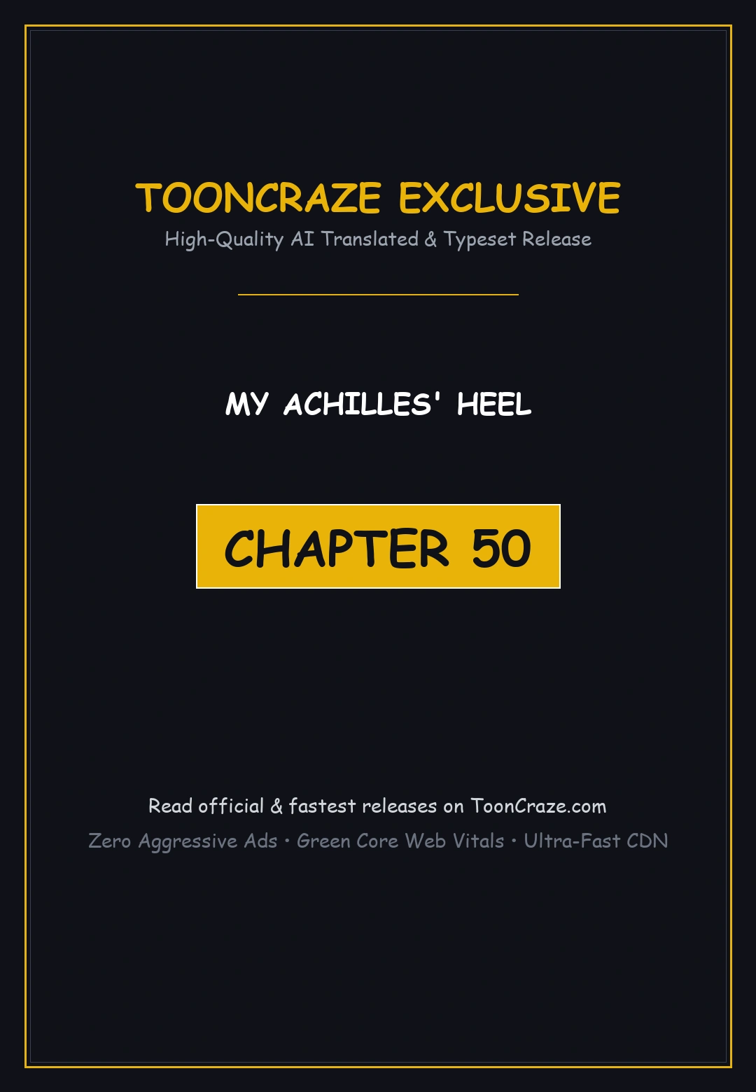 My Achilles Heel Chapter 50 - Page 1